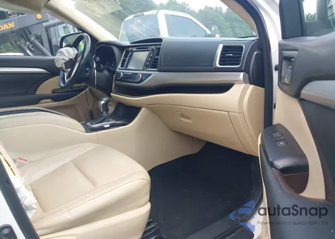 2016 Toyota Highlander Xle V6 from USA, damaged, VIN 5TDKKRFH7GS122432